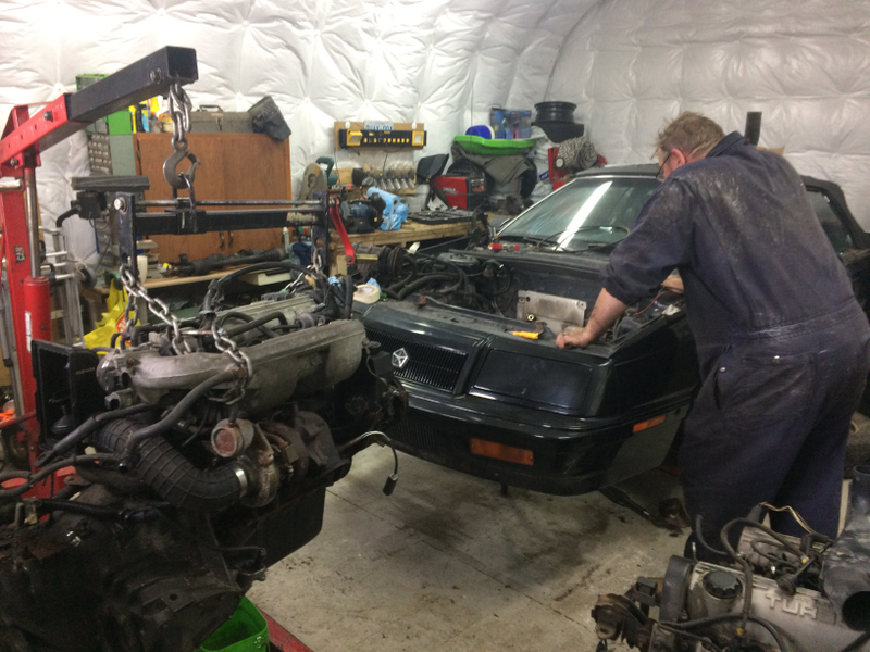 Swap in progress.